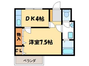 ロイヤルハイツ新田の物件間取画像